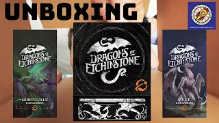 Dragons of Etchinstone and Expansions Unboxing