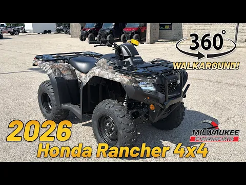 2026 Honda Fourtrax Rancher 4x4 Truetimber® Atera Camo Thumbnail alt