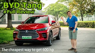 600 hp and 0-60 in 4.5 second for $45,000: Is the BYD Tang DM better than a Tesla Model X?
