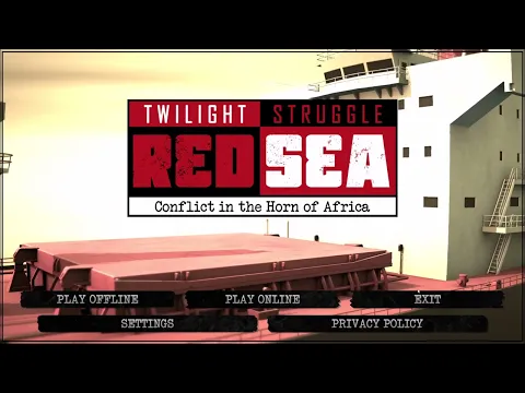 Twilight Struggle: Red Sea - Digital App Walkthrough