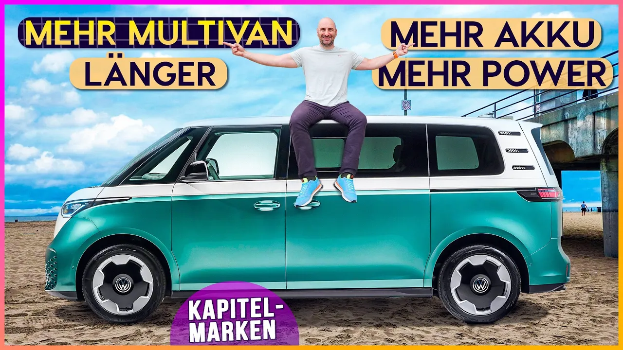 VW ID. BUZZ Langversion: Endlich auf ELEKTRO-MULTIVAN Level?