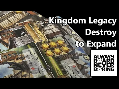 Kingdom Legacy: Feudal Kingdom Review | A Solo Legacy Game with Interesting Ideas | Sponsored