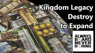 Kingdom Legacy: Feudal Kingdom Review | A Solo Legacy Game with Interesting Ideas | Sponsored