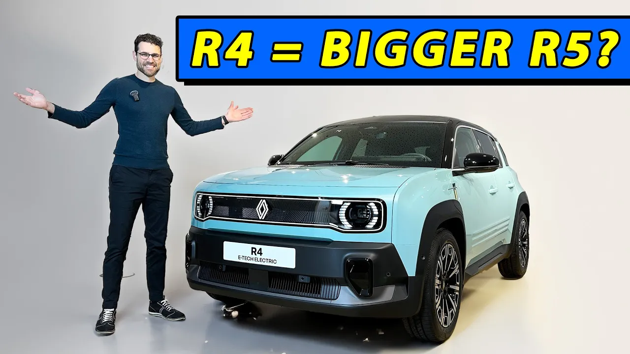 Is the Renault R4 as much (or more?) fun as its R5 brother?