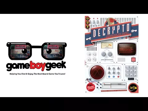 Decrypto Review with the Game Boy Geek