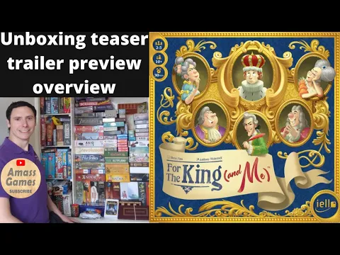 For The King and me #unboxing #teaser #boardgame #tabletop AmassGames #games #game #cards