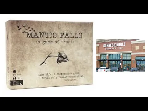 Unboxing from Barnes and Noble: Mantis falls