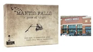 Unboxing from Barnes and Noble: Mantis falls