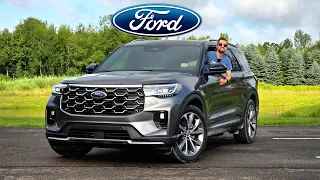 2025 Ford Explorer Platinum -- Is This 400 HP Family SUV Worth the Price Tag?? ($58,000)