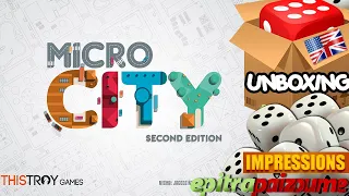 Micro City (Second Edition) - Unboxing & Impressions (EN) by Epitrapaizoume