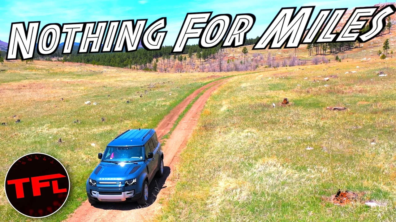 I Drive 1,300 Miles in Rural South Dakota In The New Land Rover Defender - Do I Make it Home?