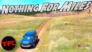 I Drive 1,300 Miles in Rural South Dakota In The New Land Rover Defender - Do I Make it Home?