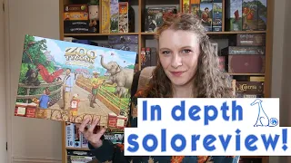 Zoo Tycoon the Board Game - in depth solo review