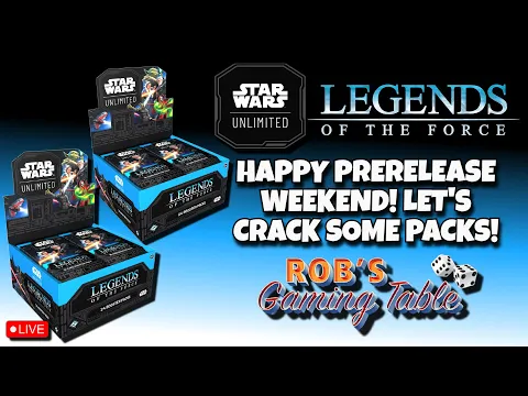 Star Wars Unlimited: Legends of the Force Unboxing