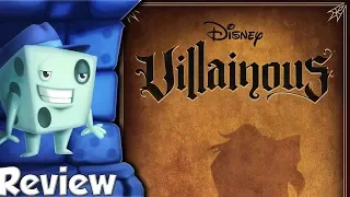 Disney Villainous: Evil Comes Prepared Review with Tom Vasel