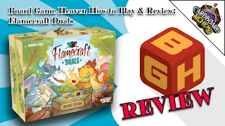 Board Game Heaven How To Play & Review 278: Flamecraft Duals