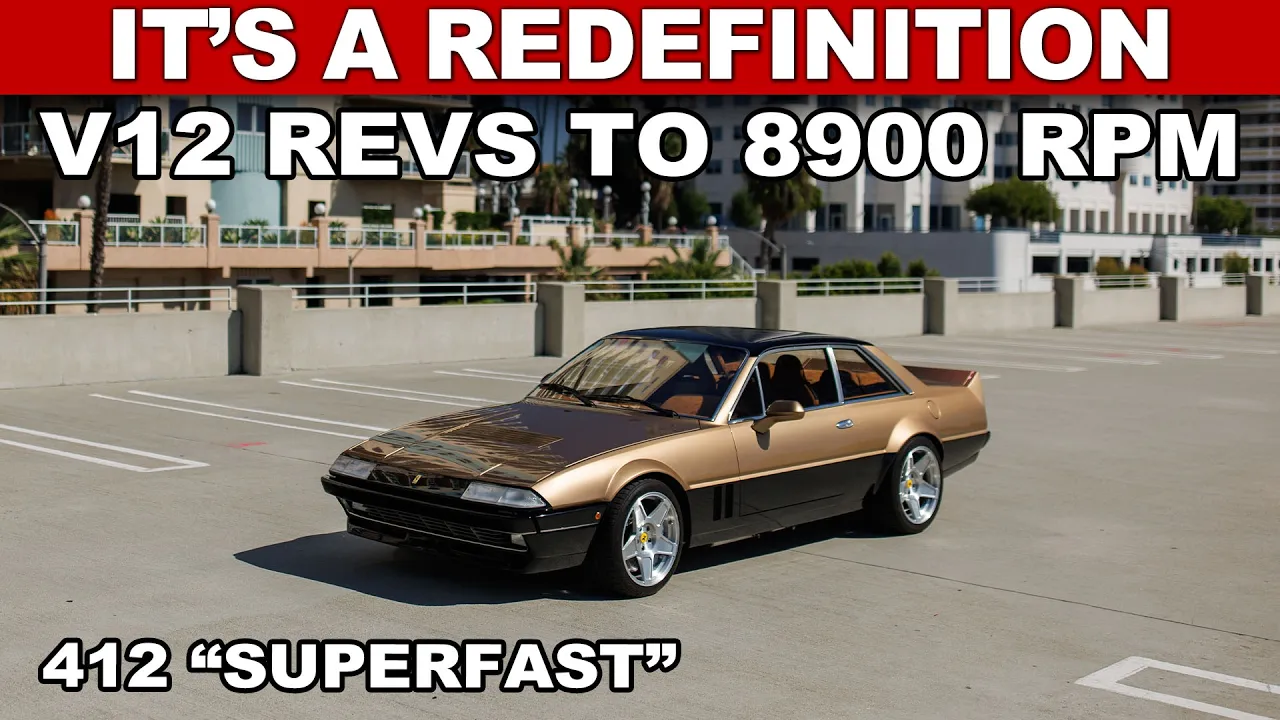 When money is NO object, this is the Ferrari you build: 412 "SUPERFAST" | Capturing Car Culture