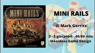 Mini Rails (gioco da tavolo) - Tutorial italiano