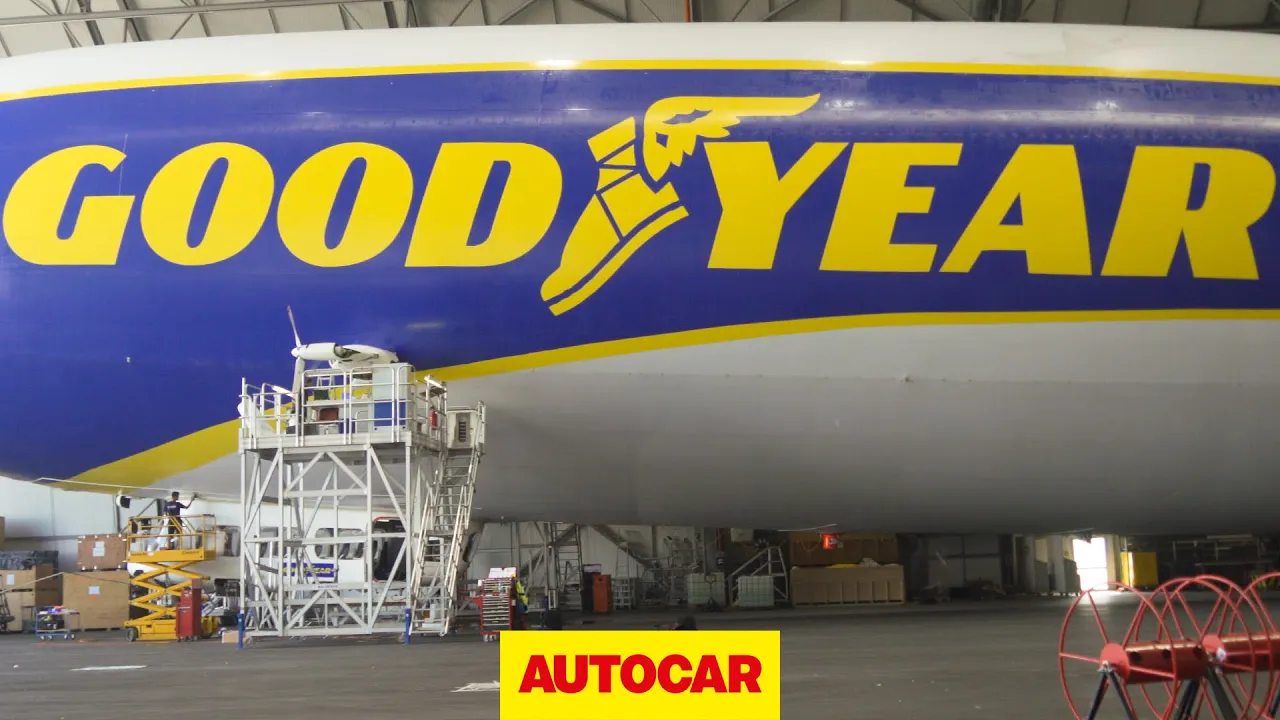 Autocar Christmas Road Test 2020 | Zeppelin airship 'The Goodyear Blimp'