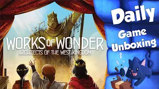 Architects of the West Kingdom: Works of Wonder - Daily Game Unboxing