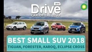 Best Small SUV Of 2018, Tiguan, Forester, Karoq, Eclipse Cross