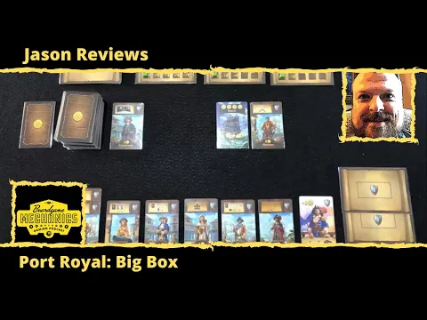 Jason's Board Game Diagnostics of Port Royal: Big Box