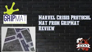 Marvel Crisis Protocol Mat from GripMat Review