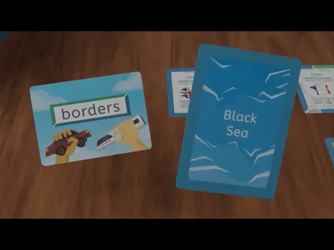 Borders Europe - types of cards in the game