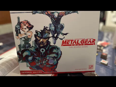 Unboxing: Metal gear solid the board game integral edition