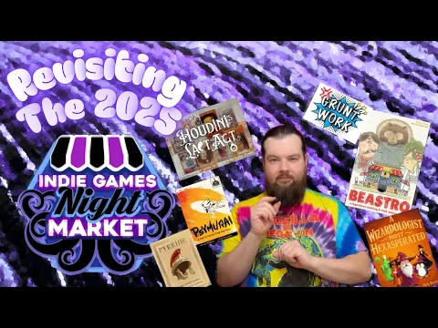 Revisiting the 2025 Indie Games Night Market~