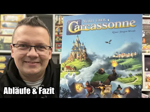 Nebel über Carcassonne (Hans im Glück/asmodee) kooperatives Basisspiel und gleichzeitig Erweiterung