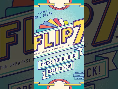 Flip 7 Card Game Review #rapidrecon #shorts #boardgamereview