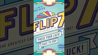 Flip 7 Card Game Review #rapidrecon #shorts #boardgamereview