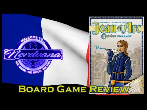 Joan of Arc: Orleans Draw & Write Board Game Review