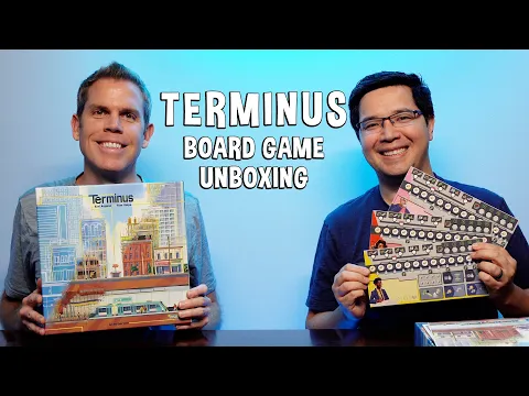 Unboxing Terminus - Subway Development Board Game