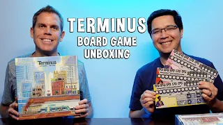 Unboxing Terminus - Subway Development Board Game