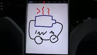 Heat loss in battery with high output