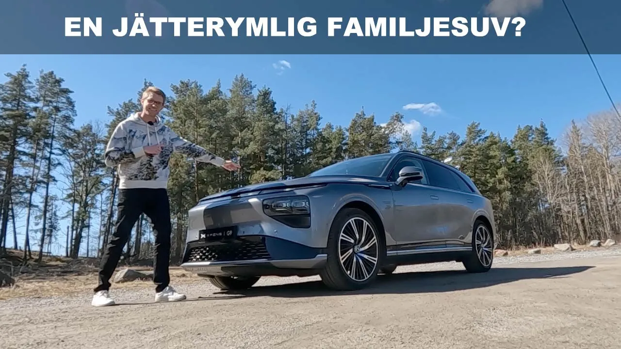 Provkörd: Xpeng G9 – en jättestor familjesuv?