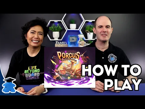Porcus : A Dungeon Adventure - How to Play. Complete, Concise, Clear Board Game Tutorial
