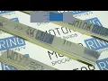 Видео Накладки на пороги нерж с надписью Vesta для Лада Веста