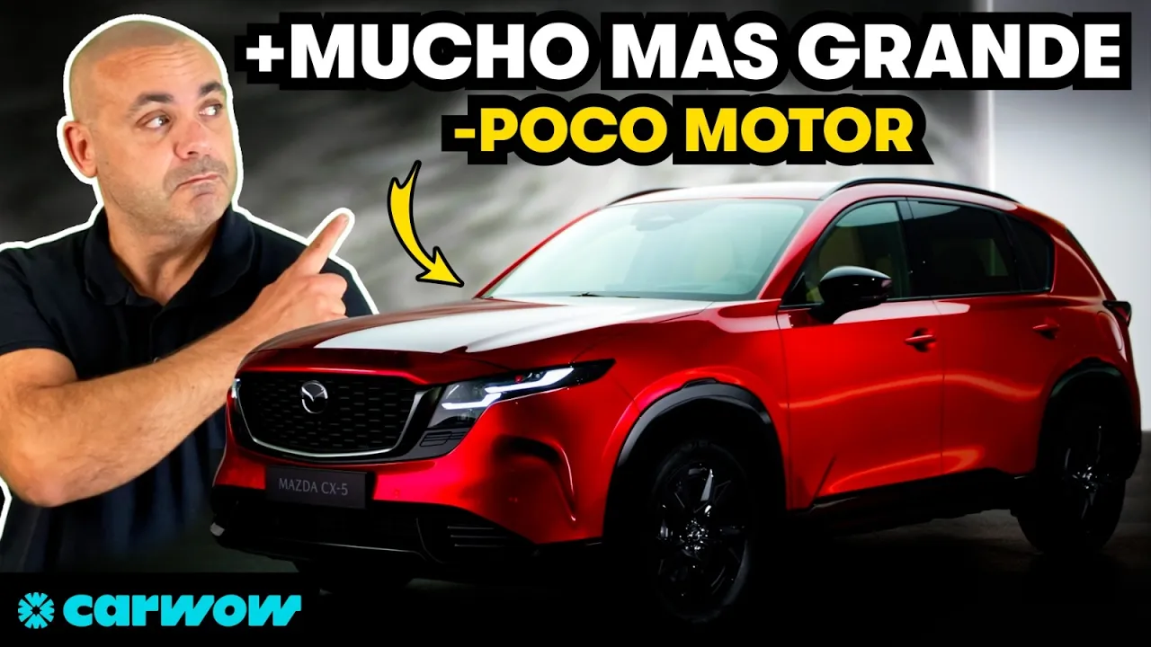ASÍ ES EL MAZDA CX-5 2026  - TODO LO QUE DEBES SABER (CON ETIQUETA ECO y ¿CERO?)