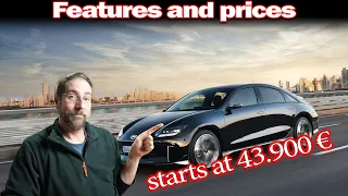 Prices for all variants of the  ioniq 6 are available