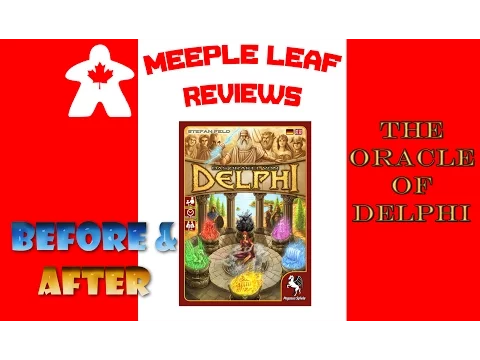 The Oracle of Delphi - Before & After