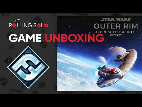 Star Wars: Outer Rim | Unfinished Business Expansion | Game Unboxing