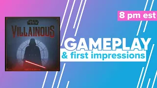 Star Wars Villainous Power of the Darkside Gameplay & First Impressions