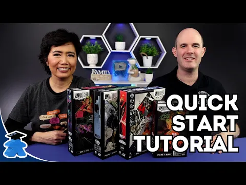 Unmatched - Start Playing in 8 minutes - Concise Board Game Tutorial