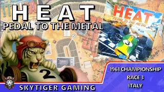 Heat: Pedal to the Metal - 1961 Championship Race 3 (Italy) - Solo Play with Wildscarr