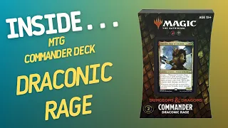 Inside…Dungeons and Dragons Draconic Rage Commander Deck (4K 60fps)