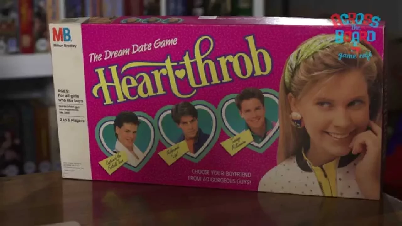 Heart Throb At Across the Board Game Café For Retro Month