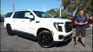 Is 2025 GMC Yukon GMC Elevation XL a BETTER full size SUV than a Chevy Suburban?